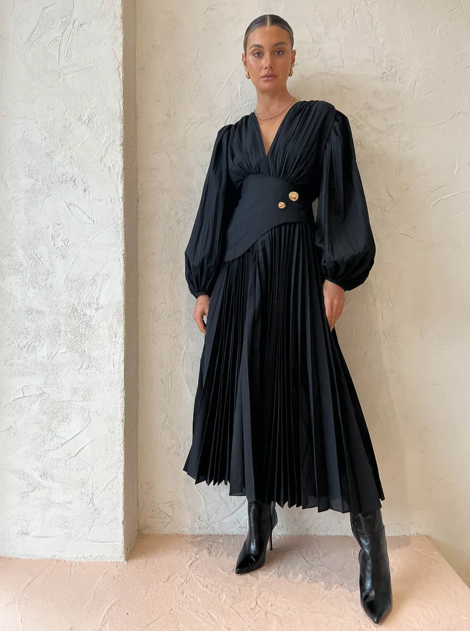Acler Brooke Dress in Black