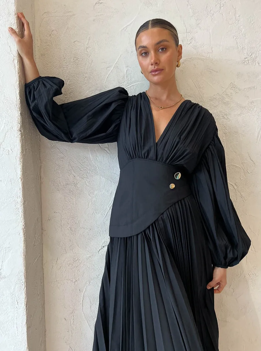 Acler Brooke Dress in Black