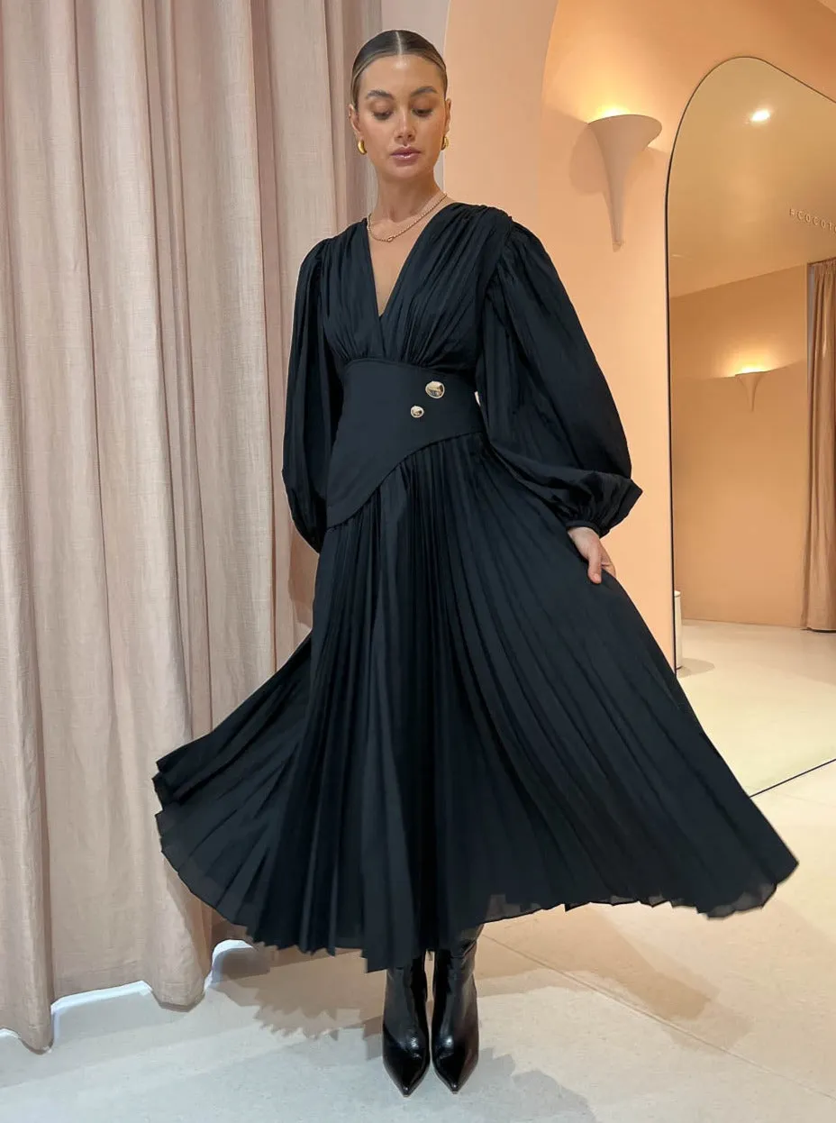 Acler Brooke Dress in Black