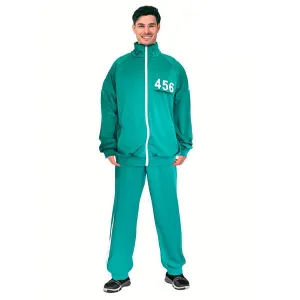 Adult Squid Game Player Style Tracksuit Costume