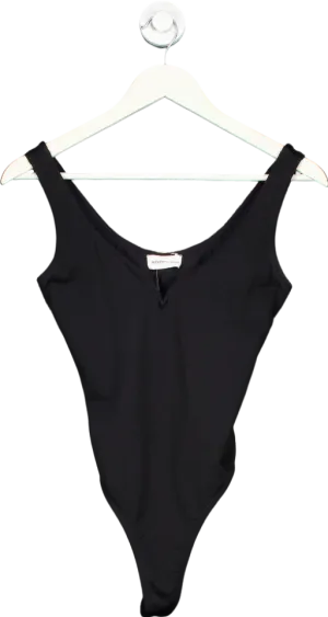 Alexandra Miro Black sculpted neckline Swimsuit UK M