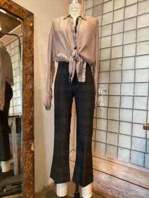 Avenue Montaigne Leo Plaid Pants