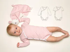 Baby wrap bodysuit sewing pattern CIELO Paper Pattern