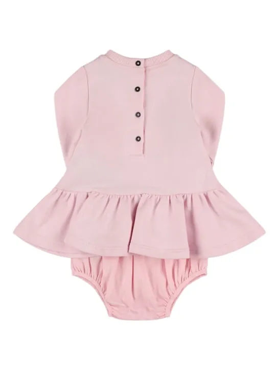Balmain   Cotton sweat dress &amp; diaper cover 