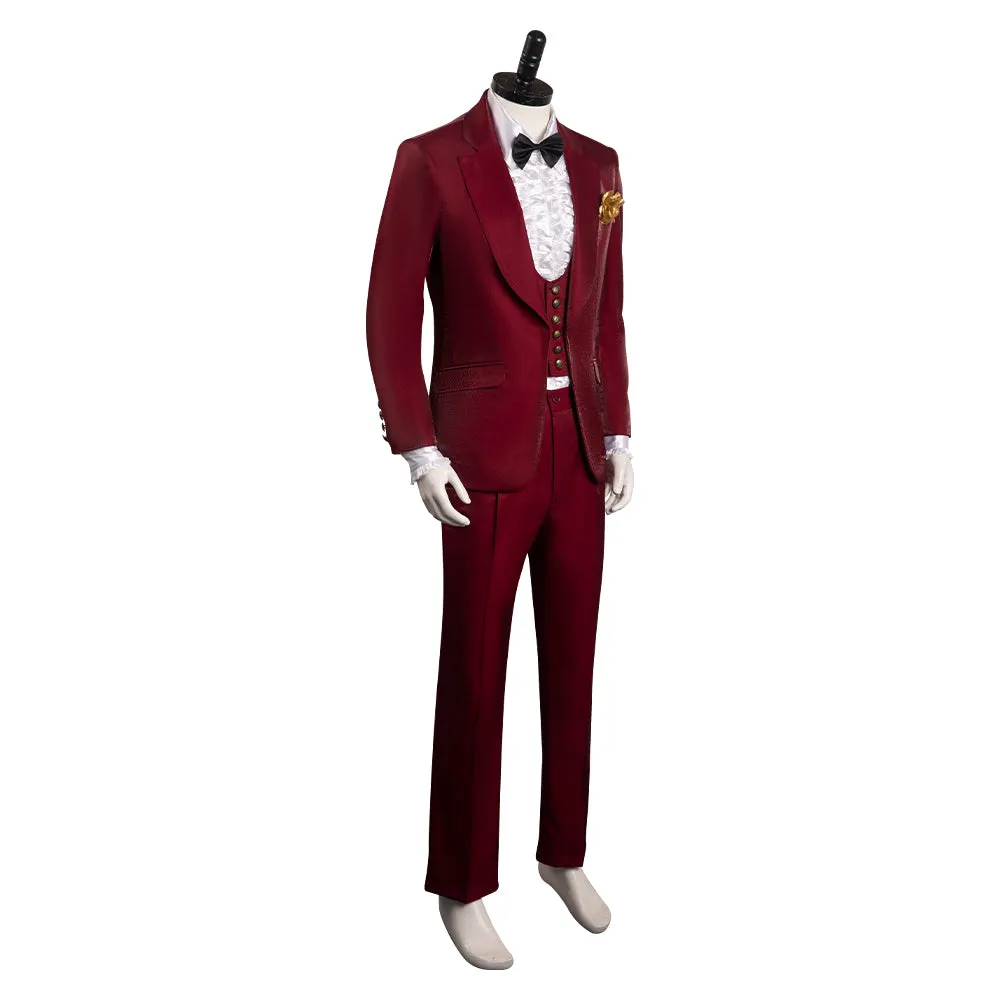 Beetlejuice 2024 Lydia Deetz / Beetlejuice Cosplay Costume Red Wedding Outfits Halloween Carnival Suit