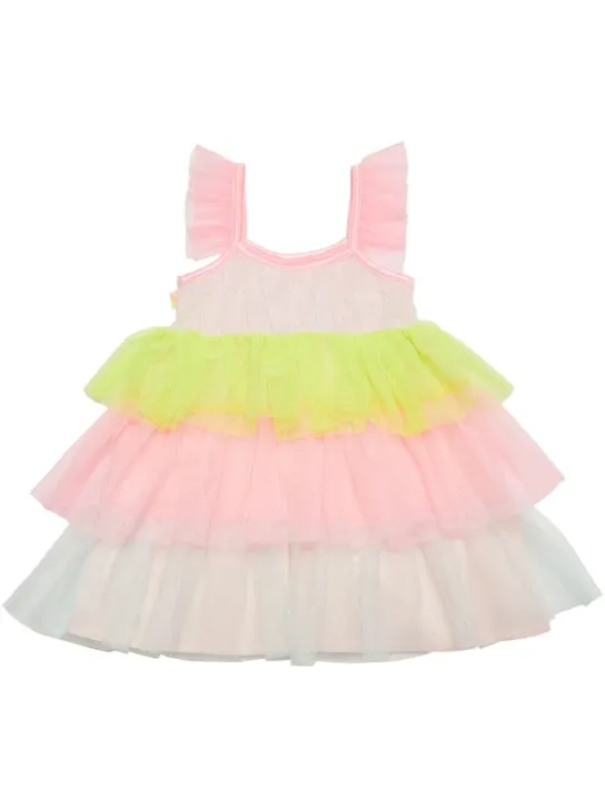 Billieblush   Color block tech dress &amp; diaper cover 
