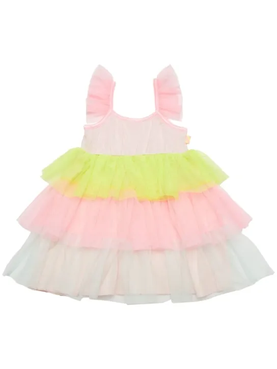 Billieblush   Color block tech dress &amp; diaper cover 