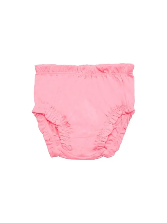 Billieblush   Cotton jersey dress &amp; diaper cover 