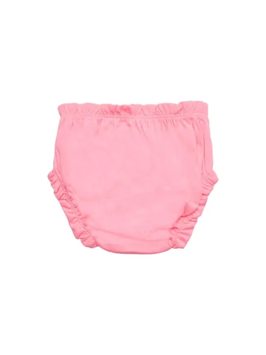 Billieblush   Cotton jersey dress &amp; diaper cover 