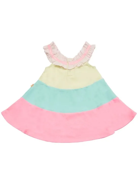 Billieblush   Cotton jersey dress &amp; diaper cover 