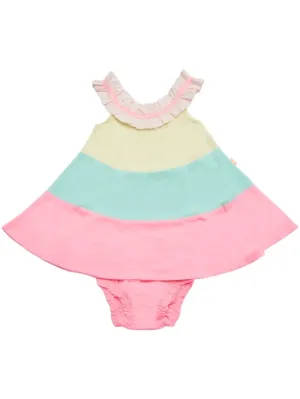 Billieblush   Cotton jersey dress &amp; diaper cover 