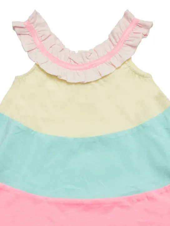 Billieblush   Cotton jersey dress &amp; diaper cover 