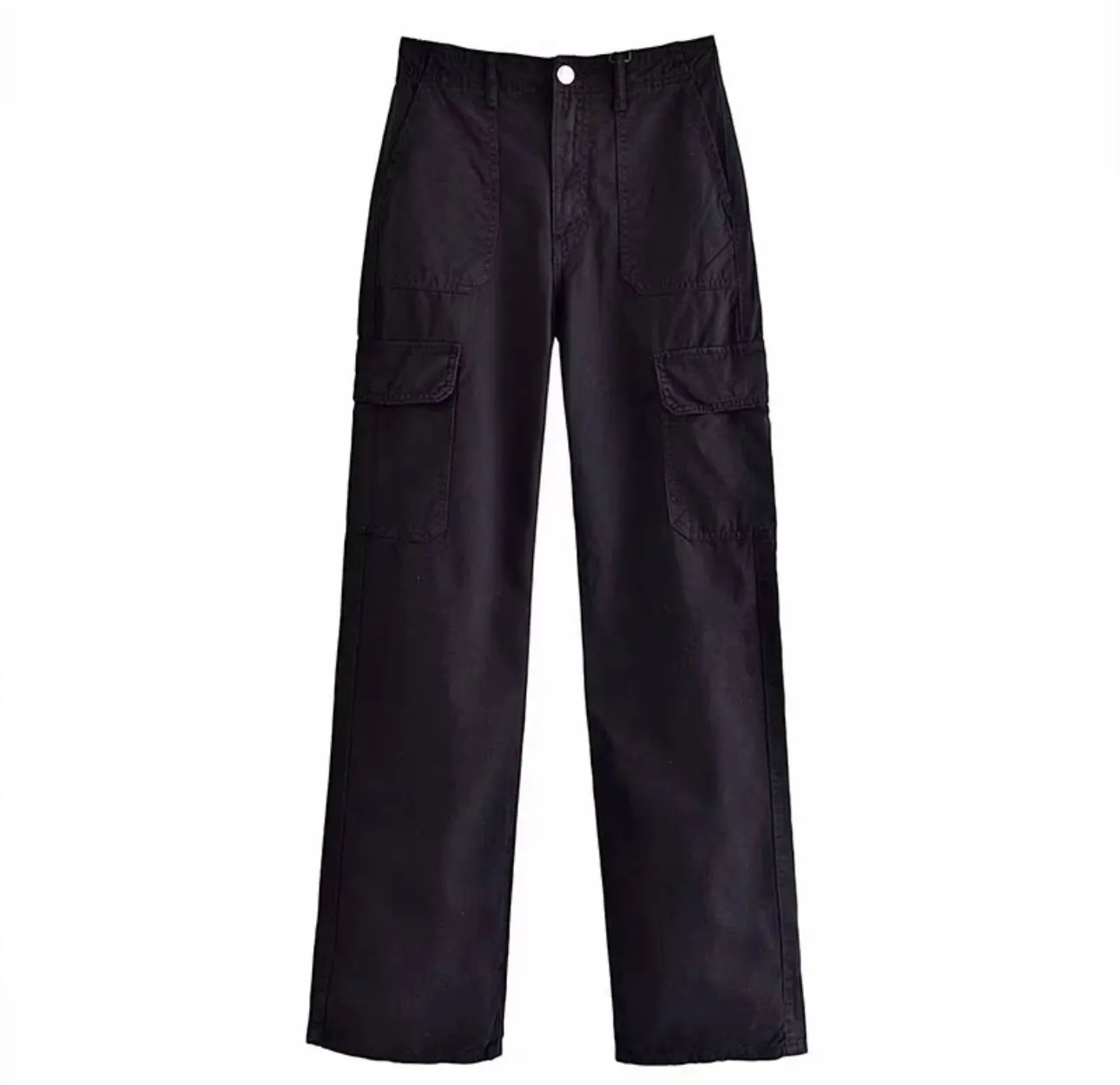 Black cargo pants dress