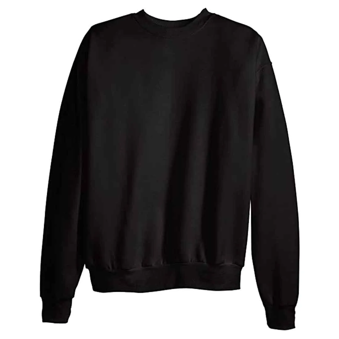 Black Sweatshirt Printed Full Sleeves for Men - Coffee