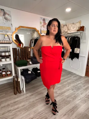 Blair Mock Wrap Dress