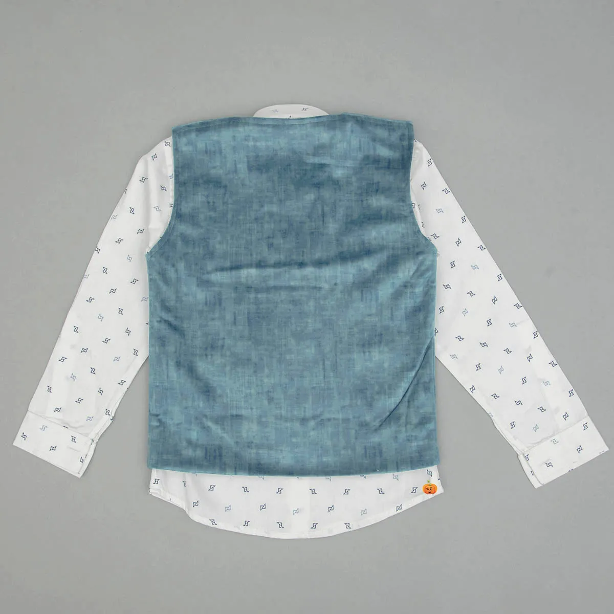 Blue Boys Party Wear Dress