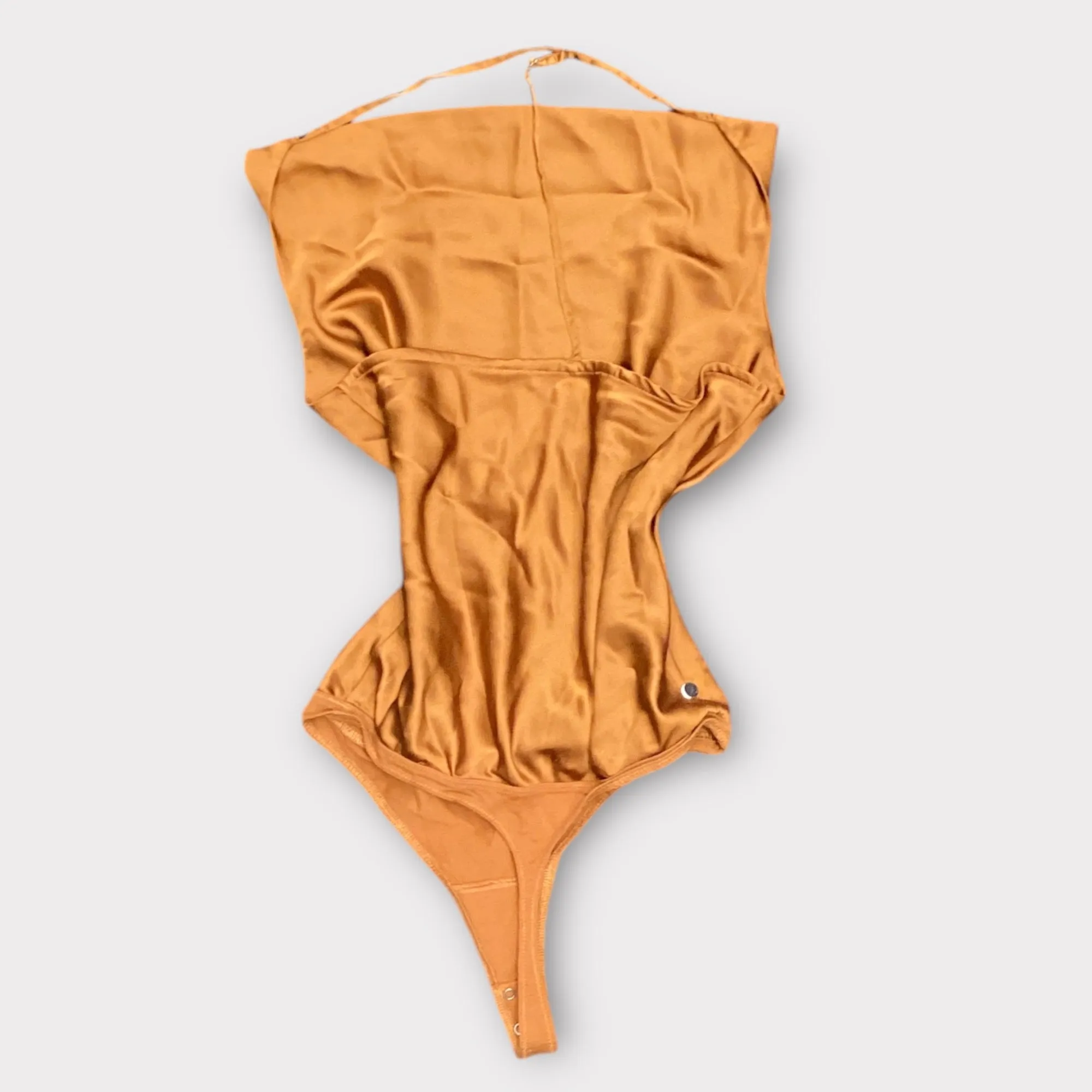 Bodysuit By Abercrombie And Fitch In Orange, Size: S