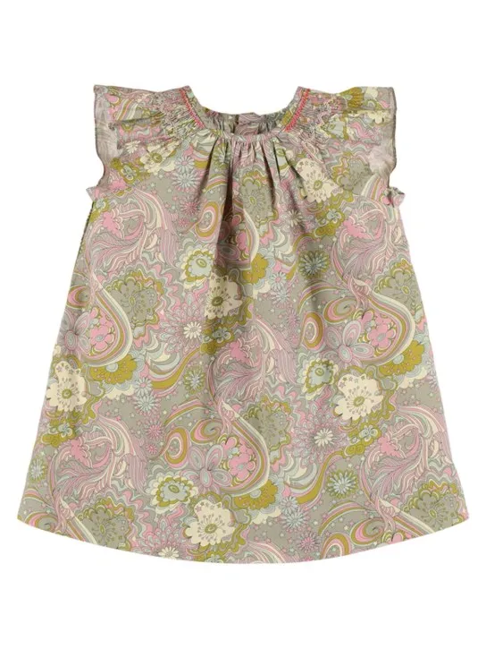 Bonpoint   Printed cotton dress 