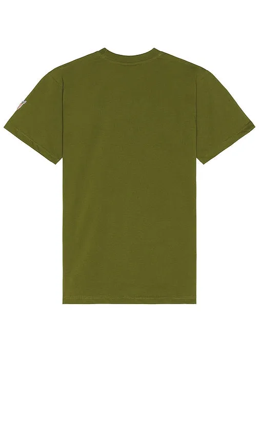 Carrots Wordmark T-shirt in Olive