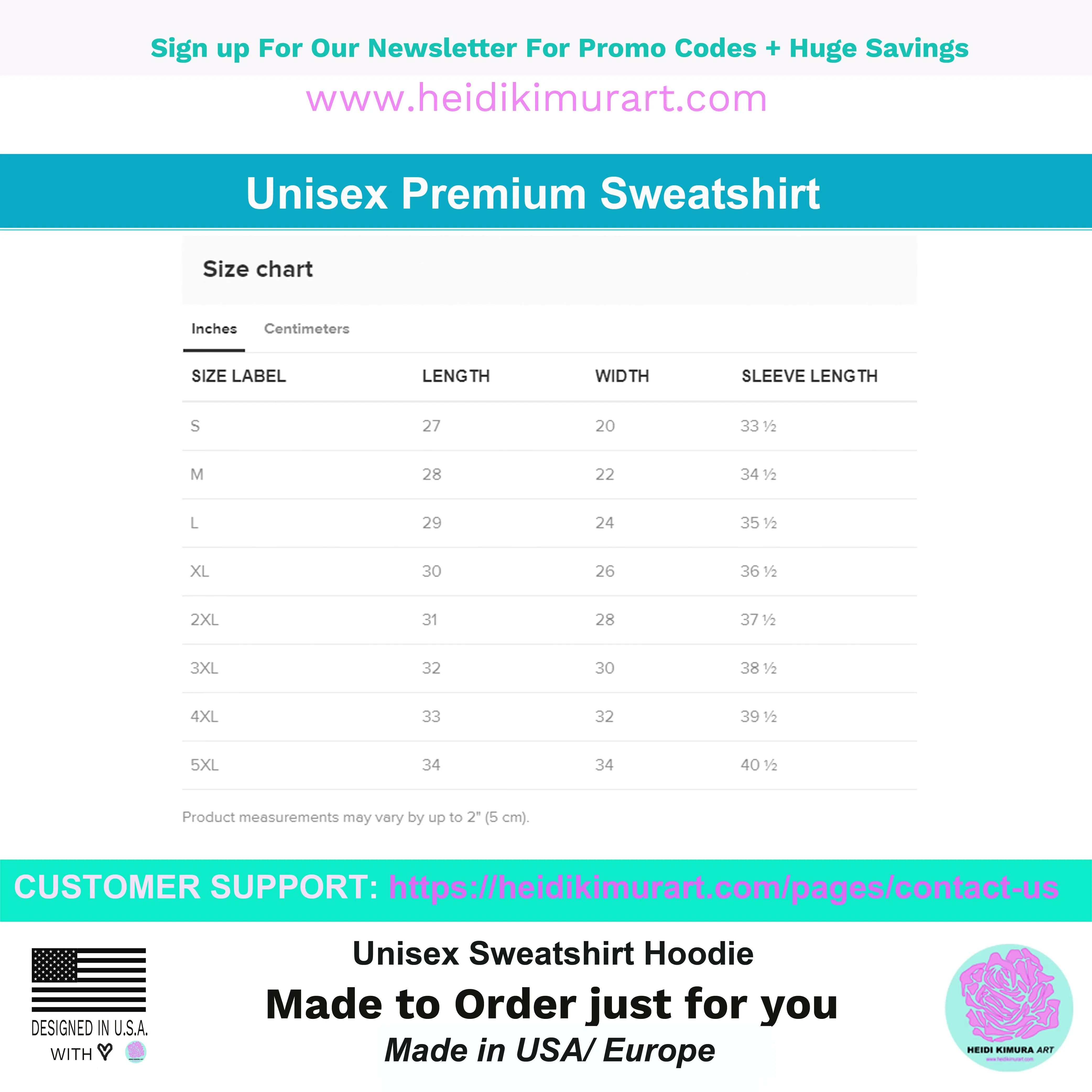 Cat Print Unisex Hoodie, Cute Cat Lover's Cotton Sweatshirt-Printed in USA/EU(US Size: S-3XL)