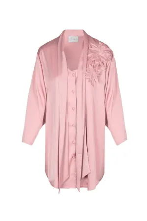 CECILY PINK SHIRT DRESS