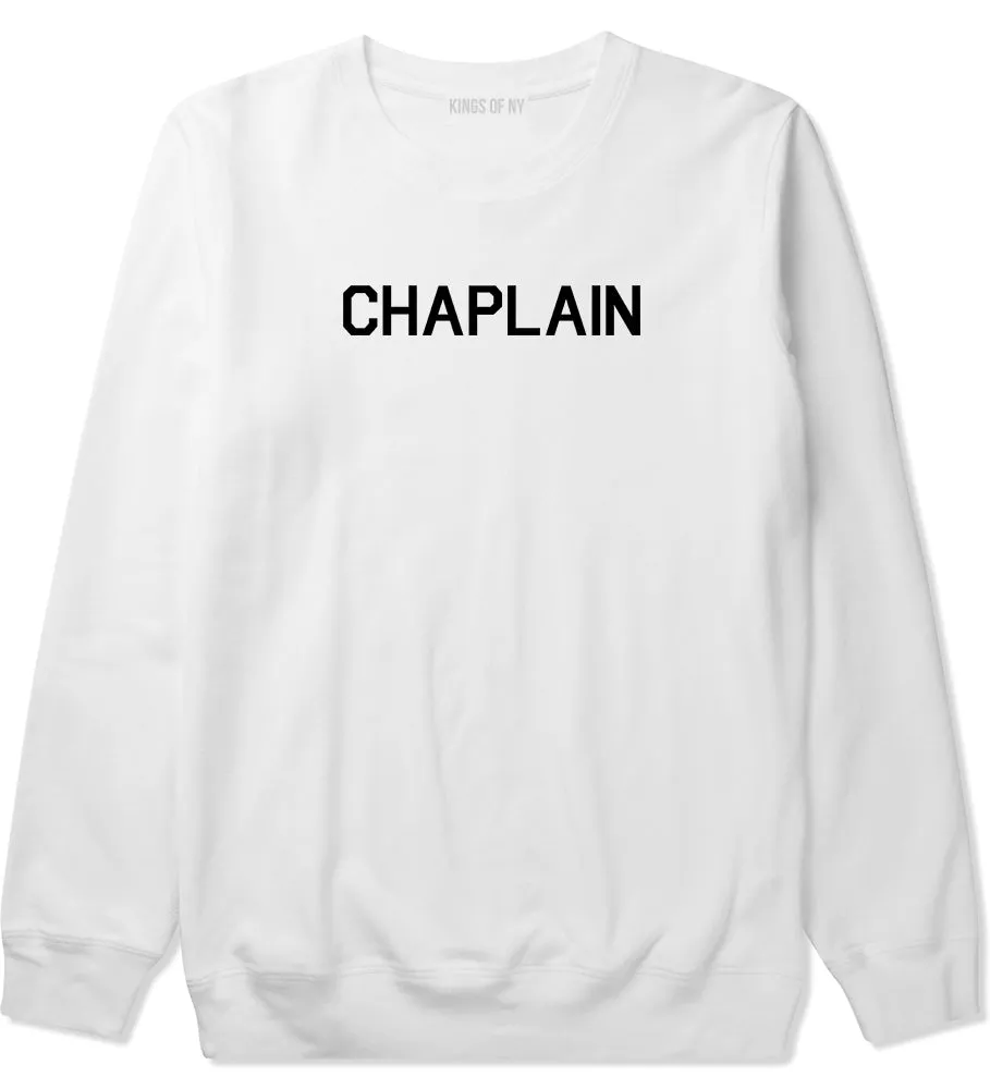 Christian Chaplain Mens Crewneck Sweatshirt