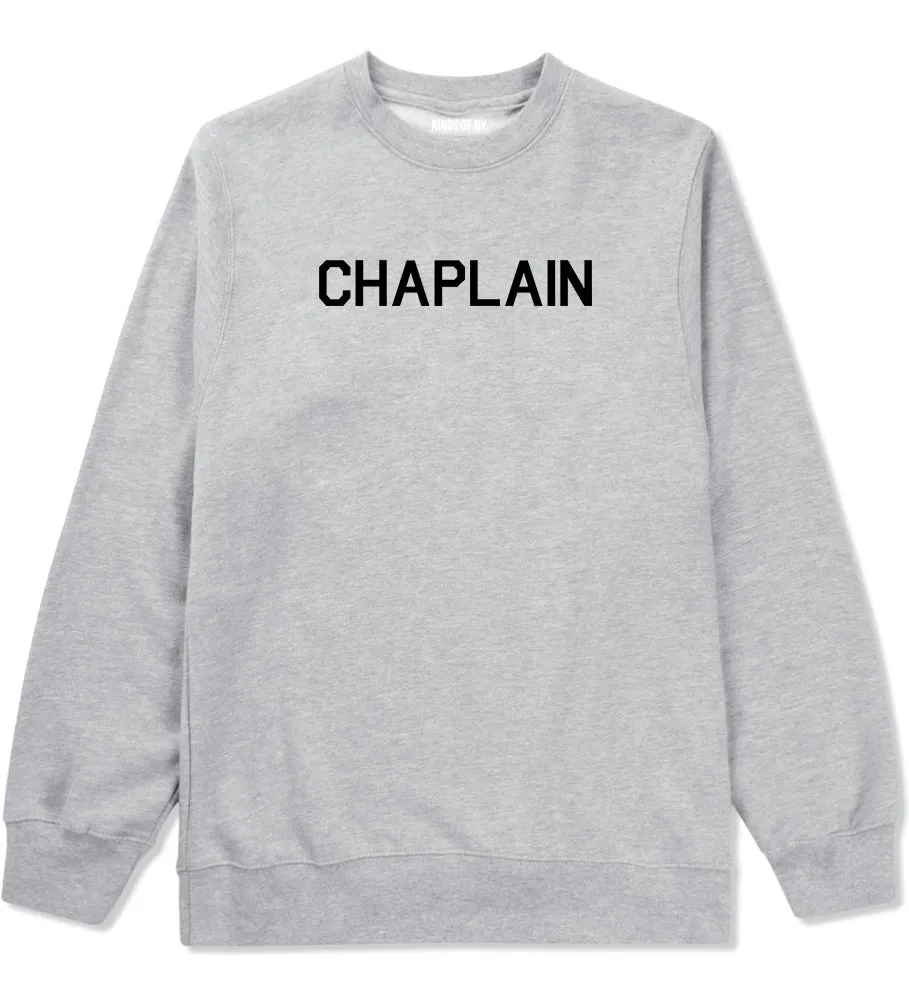 Christian Chaplain Mens Crewneck Sweatshirt