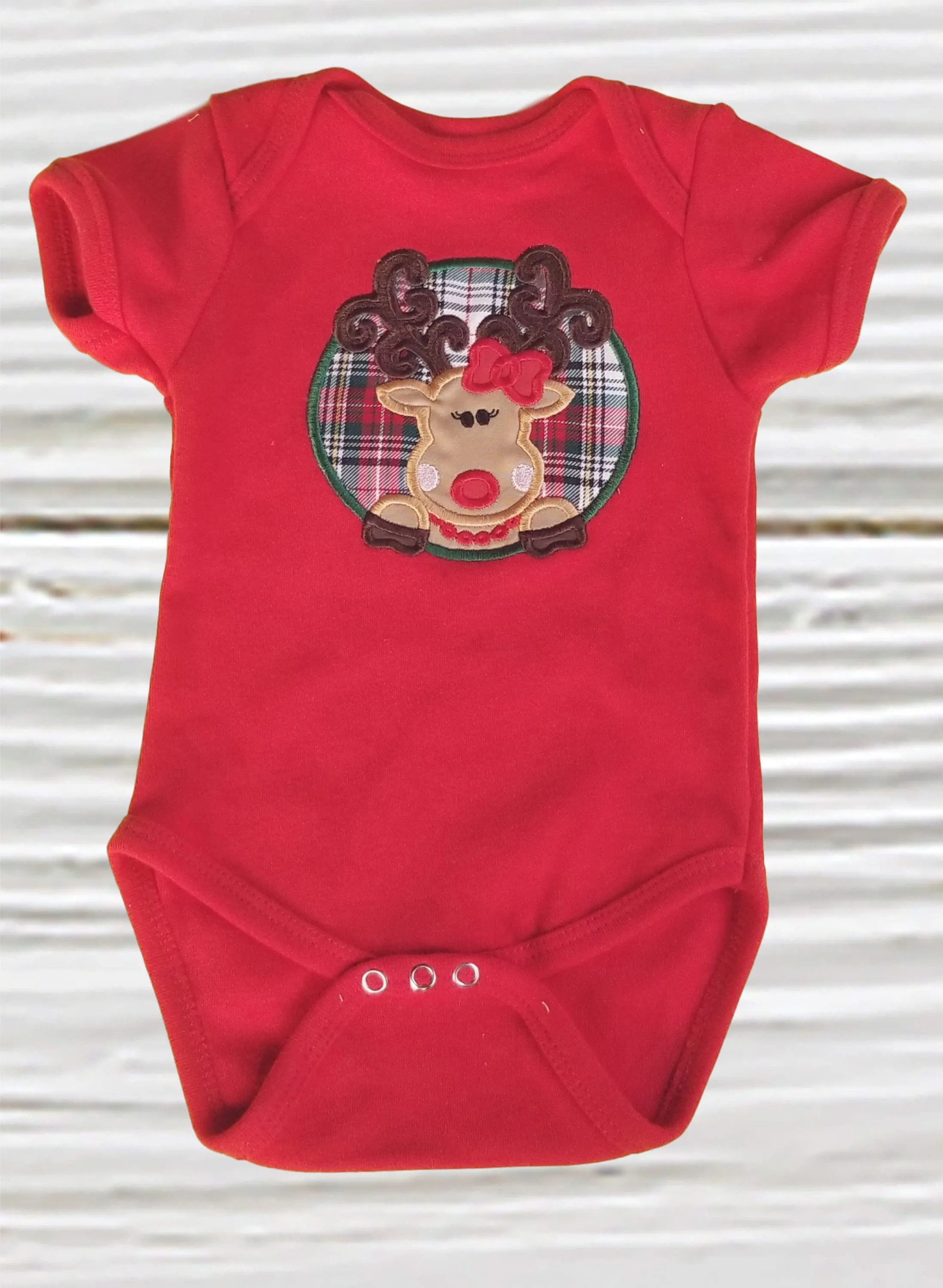 Christmas Baby Girls Outfit, First Christmas Reindeer Skirt &amp; Bodysuit, Paid Christmas Skirt, First Christmas Outfit, Girls Christmas Dress