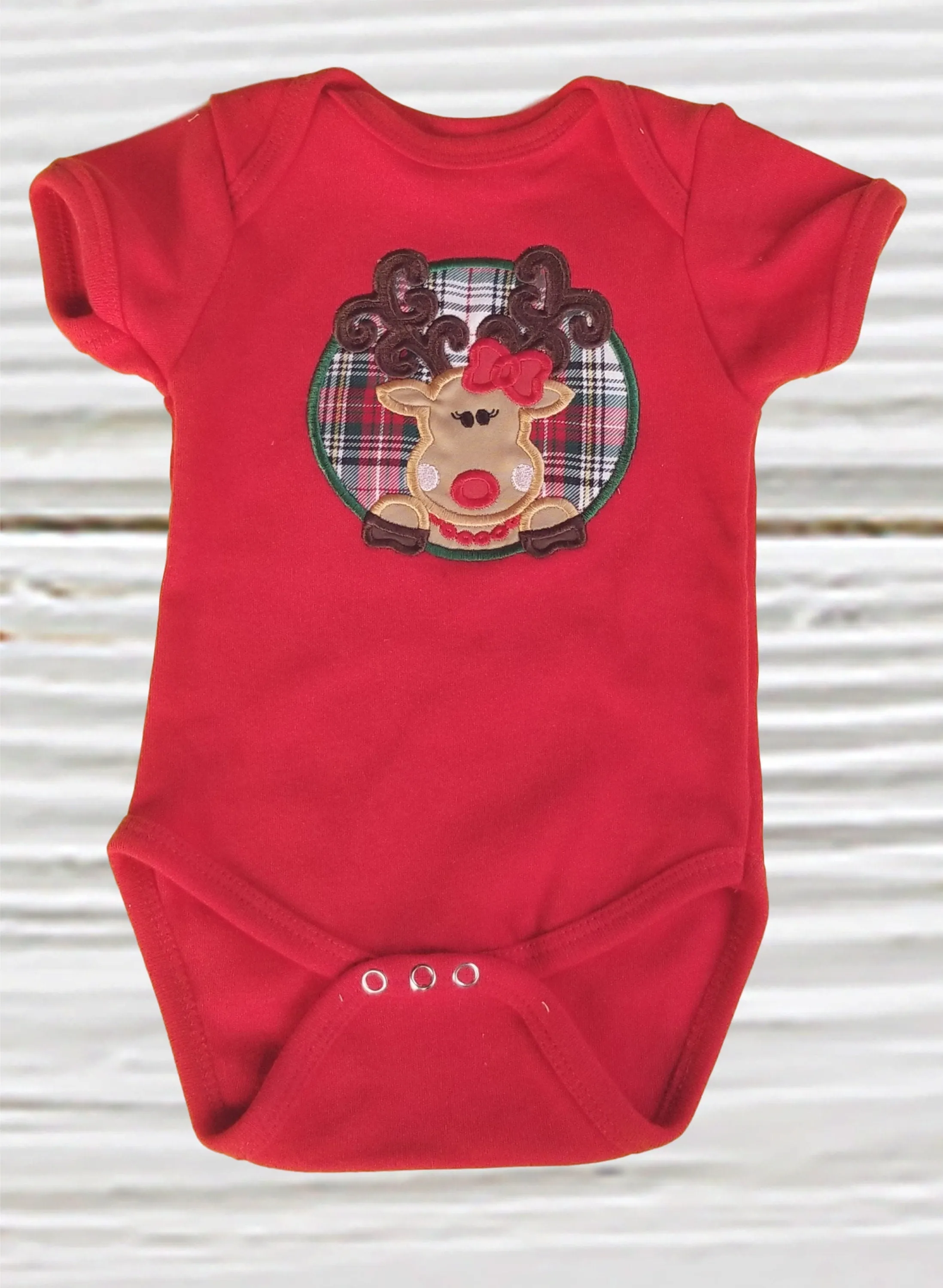 Christmas Baby Girls Outfit, First Christmas Reindeer Skirt &amp; Bodysuit, Paid Christmas Skirt, First Christmas Outfit, Girls Christmas Dress