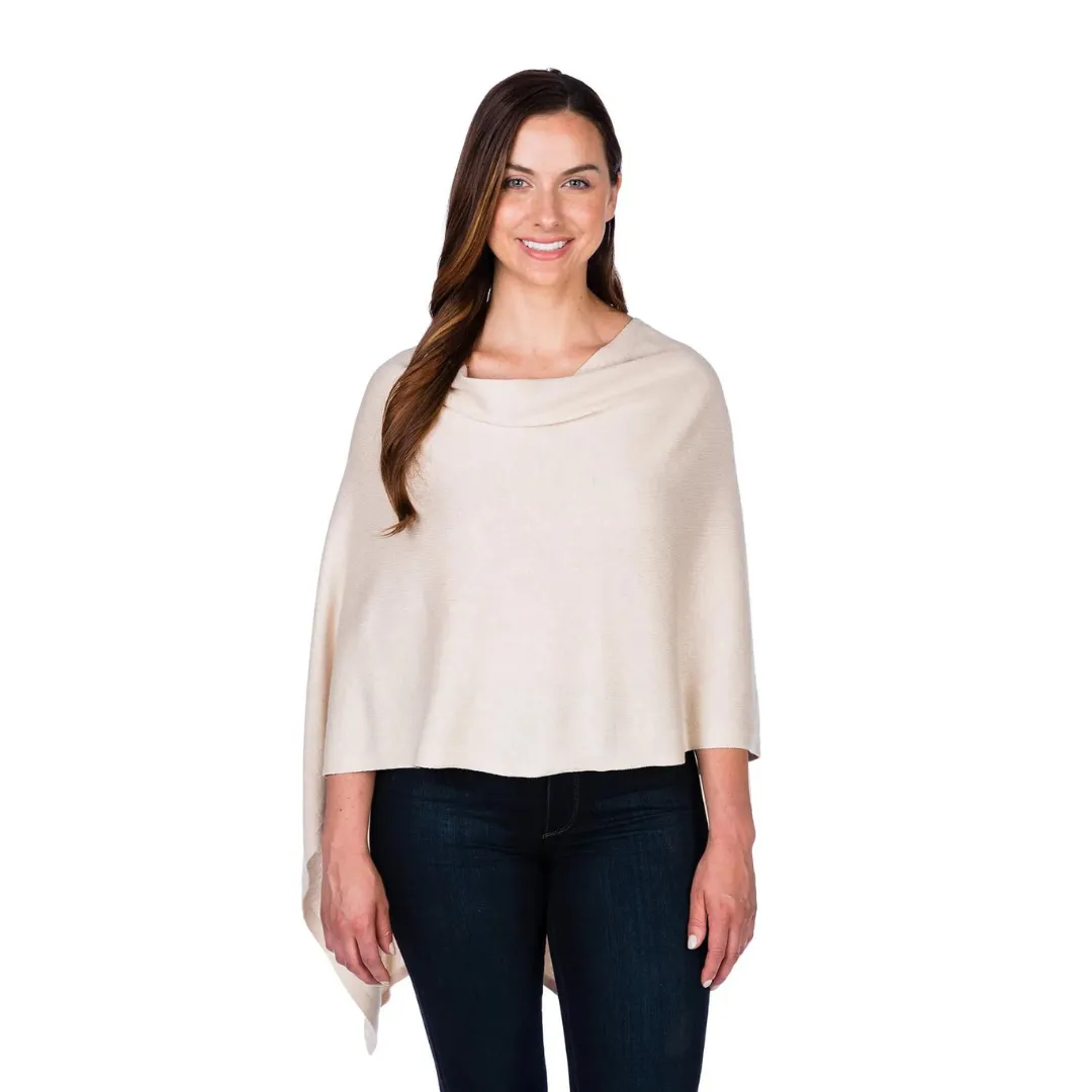 Cotton Cashmere Dress Topper