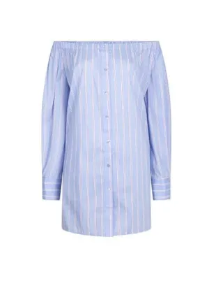 COURAGE DRESS | BLUE STRIPE