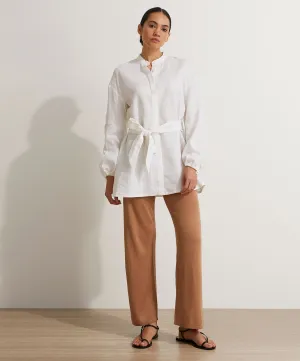 Cristi Linen Shirt - White