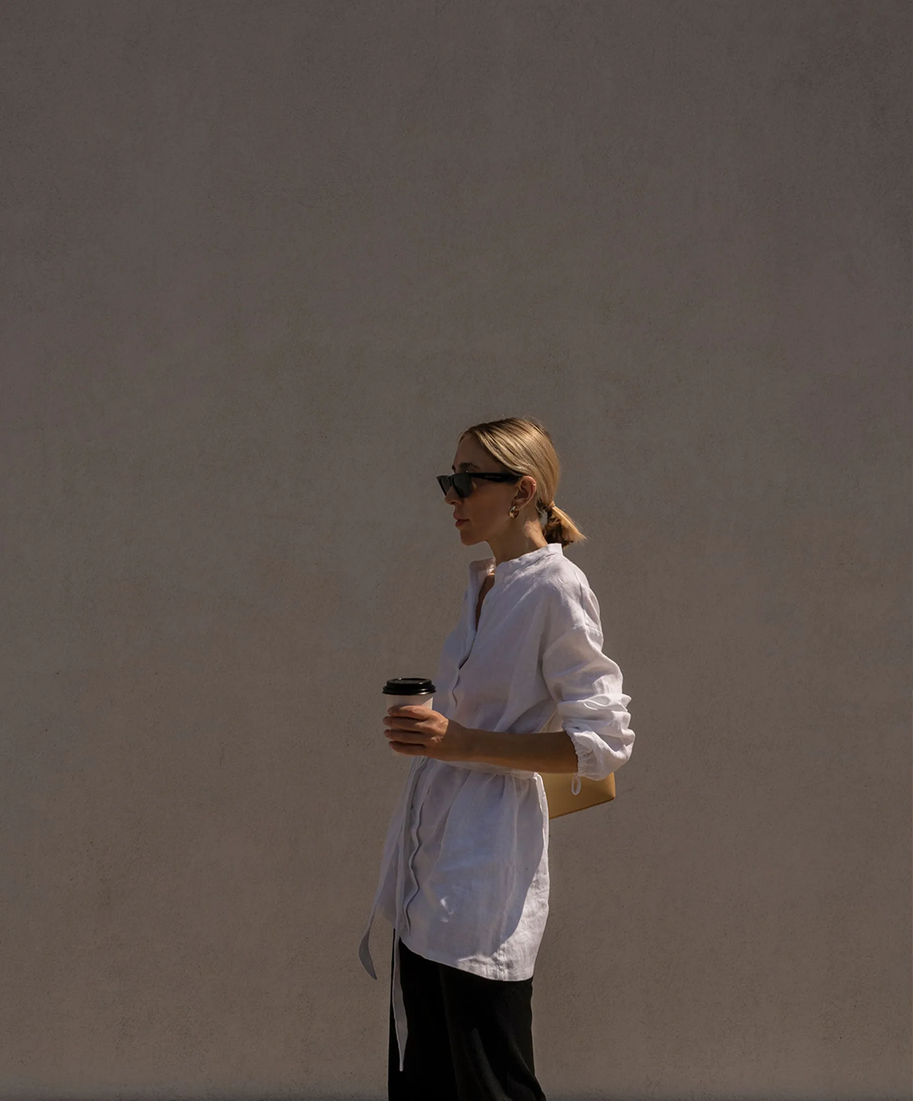Cristi Linen Shirt - White