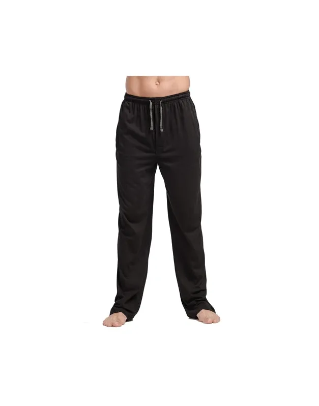 CYZ Men's 100% Cotton Jersey Knit Pajama Pants – For Sleeping and Lounge Wear