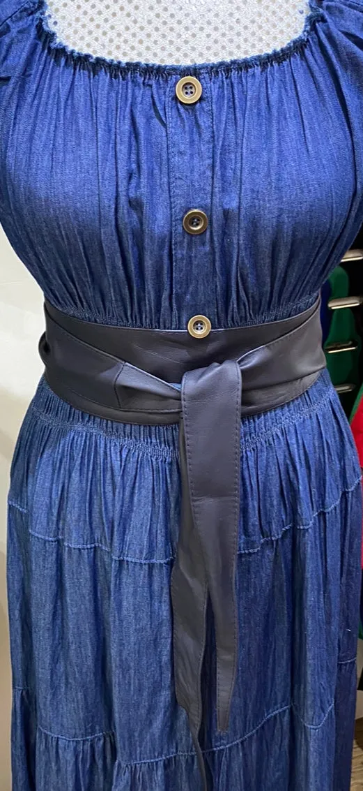 D.E.C.K By Decollage Leather Obi Belt (4 Colours)