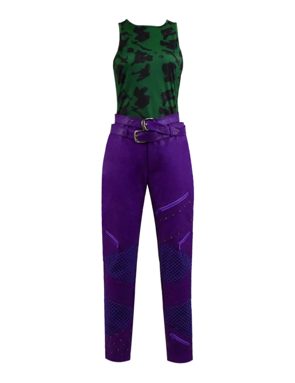 Descendants Costumes Mal Dress Outfit Kids Adults Halloween Party Cosplay Costume