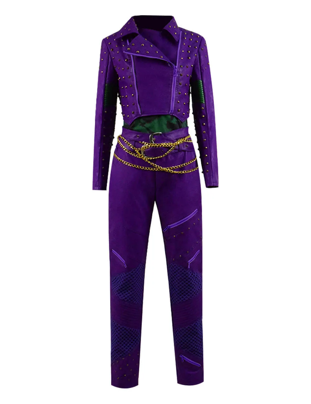 Descendants Costumes Mal Dress Outfit Kids Adults Halloween Party Cosplay Costume