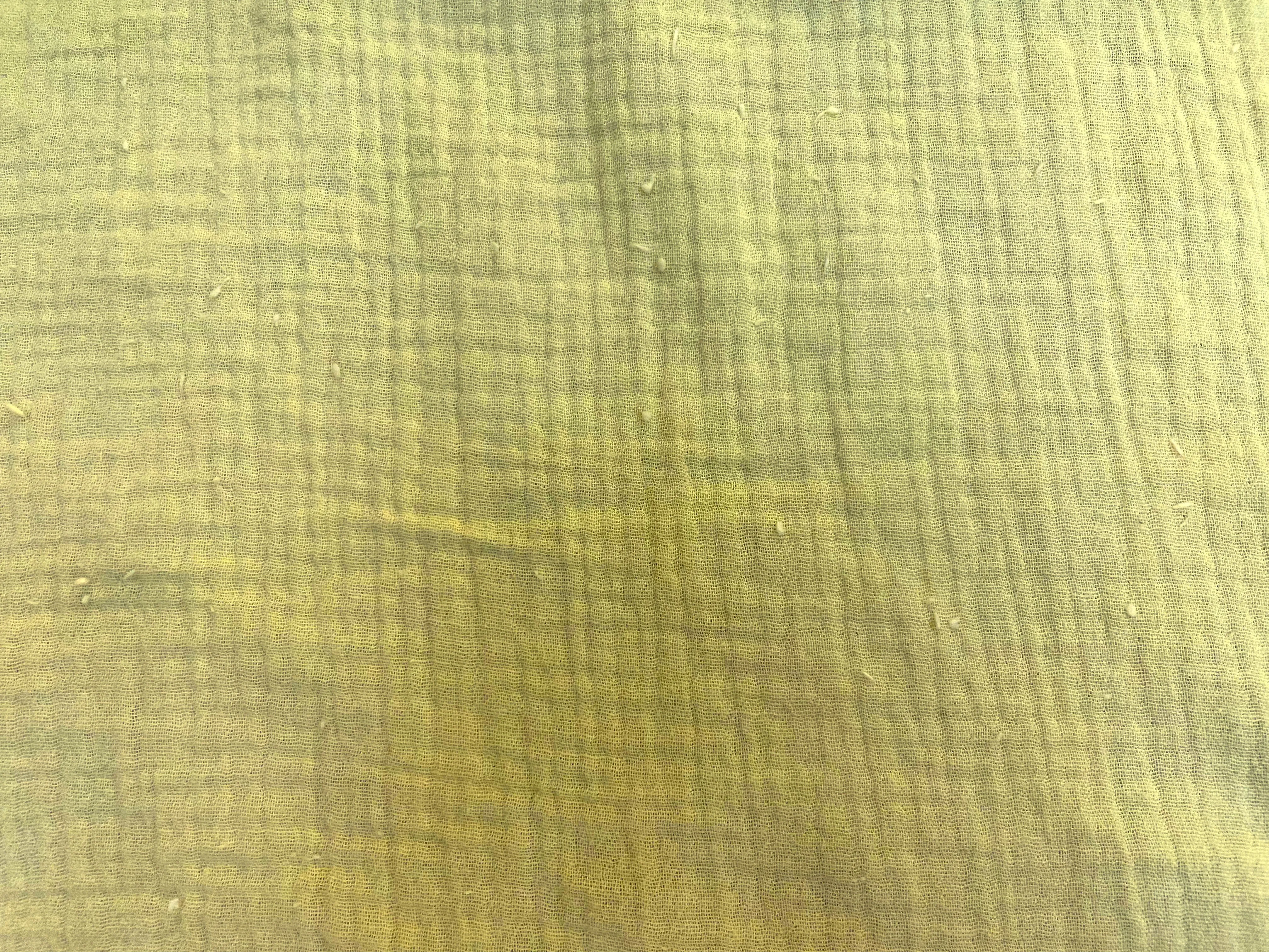 Double Gauze - 100% Cotton - Butter Yellow