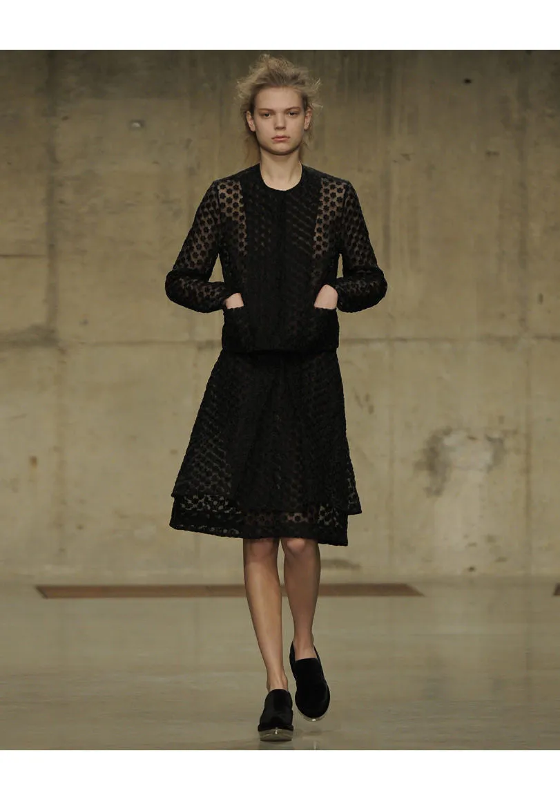 Embroidered Crinoline Skirt