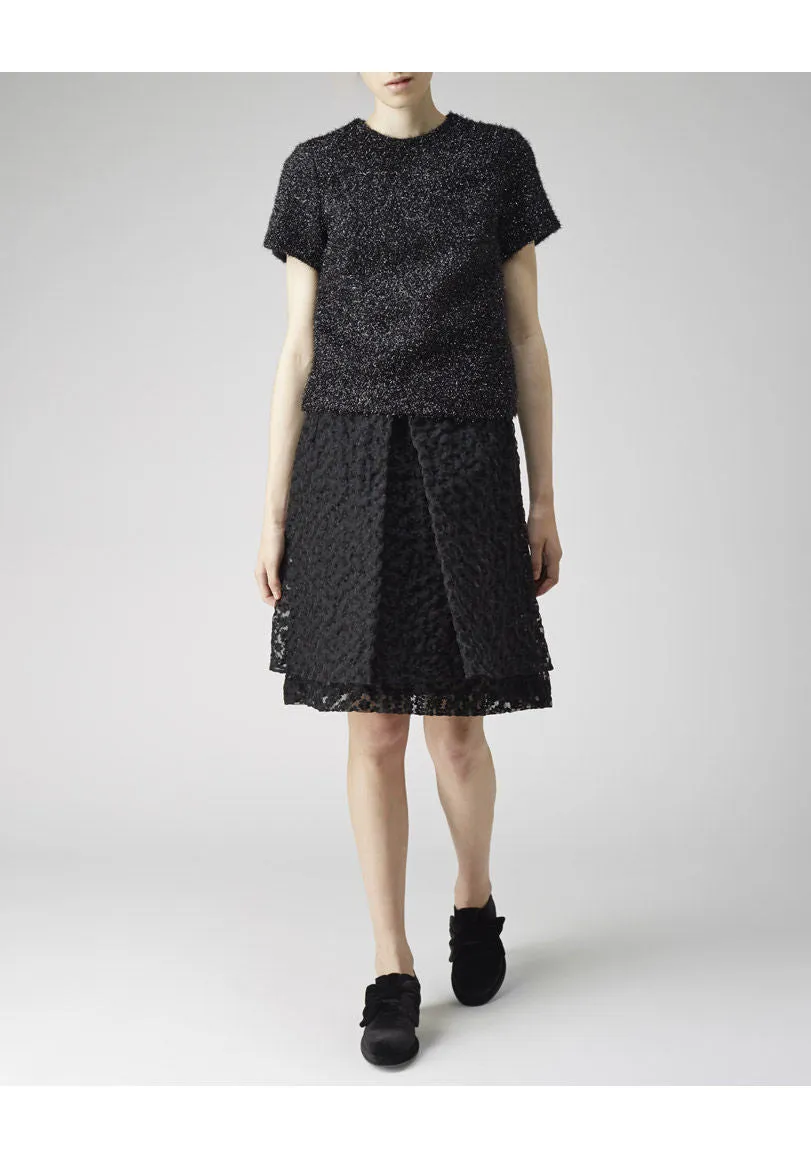 Embroidered Crinoline Skirt