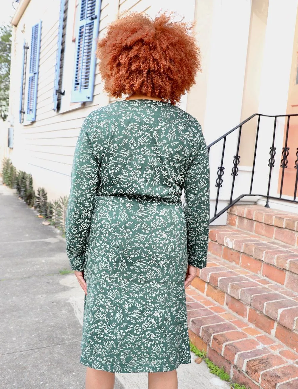 Enchanted Organic Wrap Dress