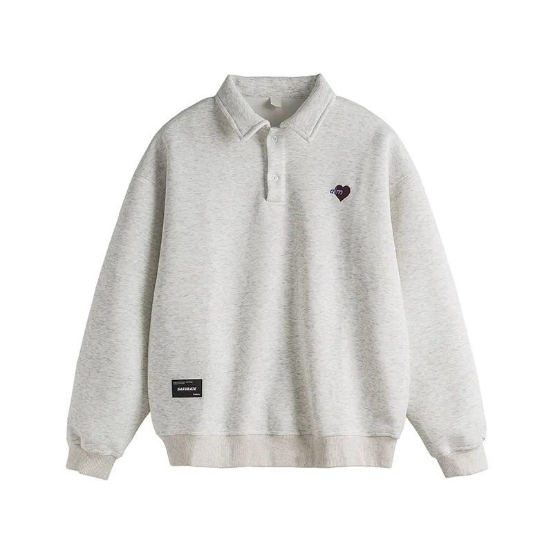 Faire Echo polo neck pullover Sweatshirt