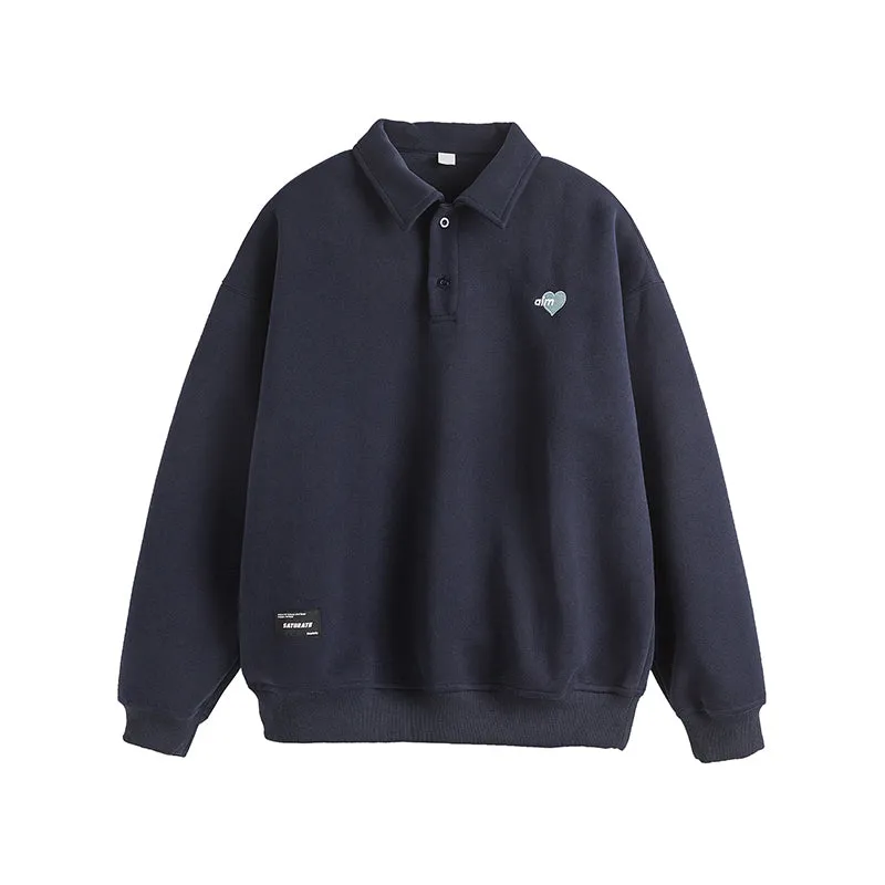 Faire Echo polo neck pullover Sweatshirt