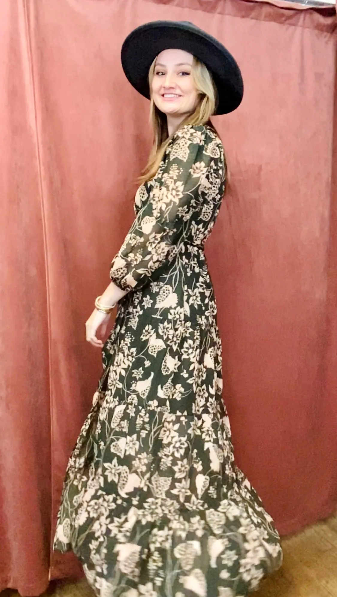 February Maxi Wrap Dress ELAN