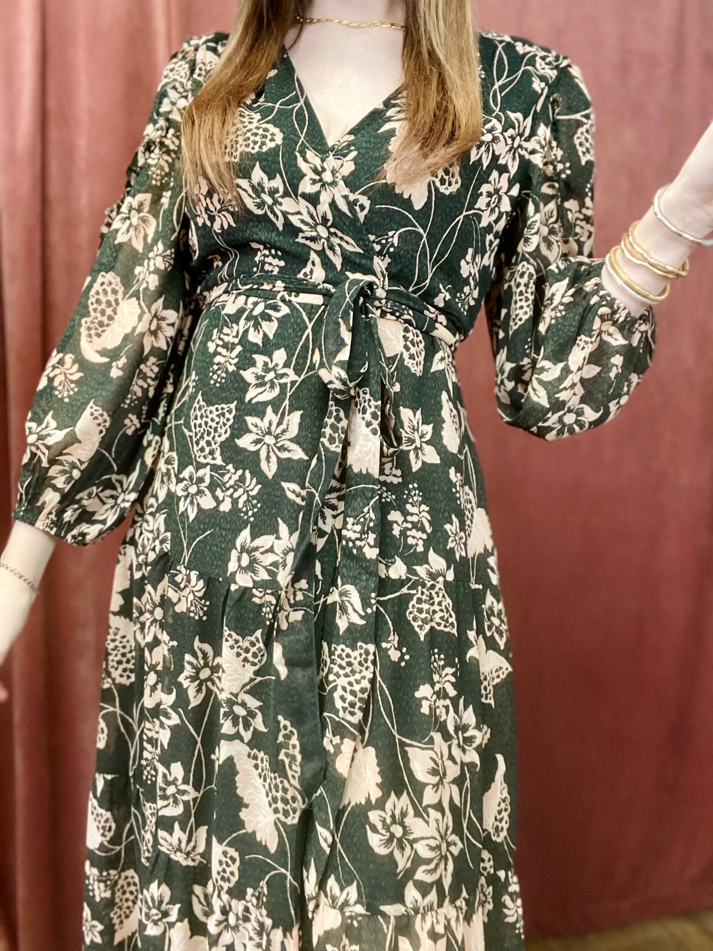 February Maxi Wrap Dress ELAN