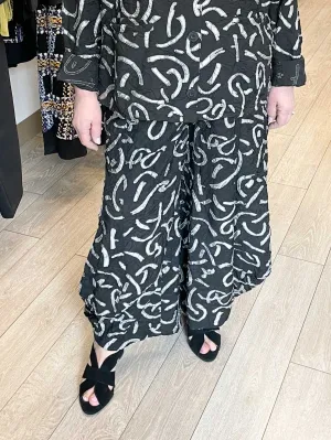 Fly Pant, Black Squiggle