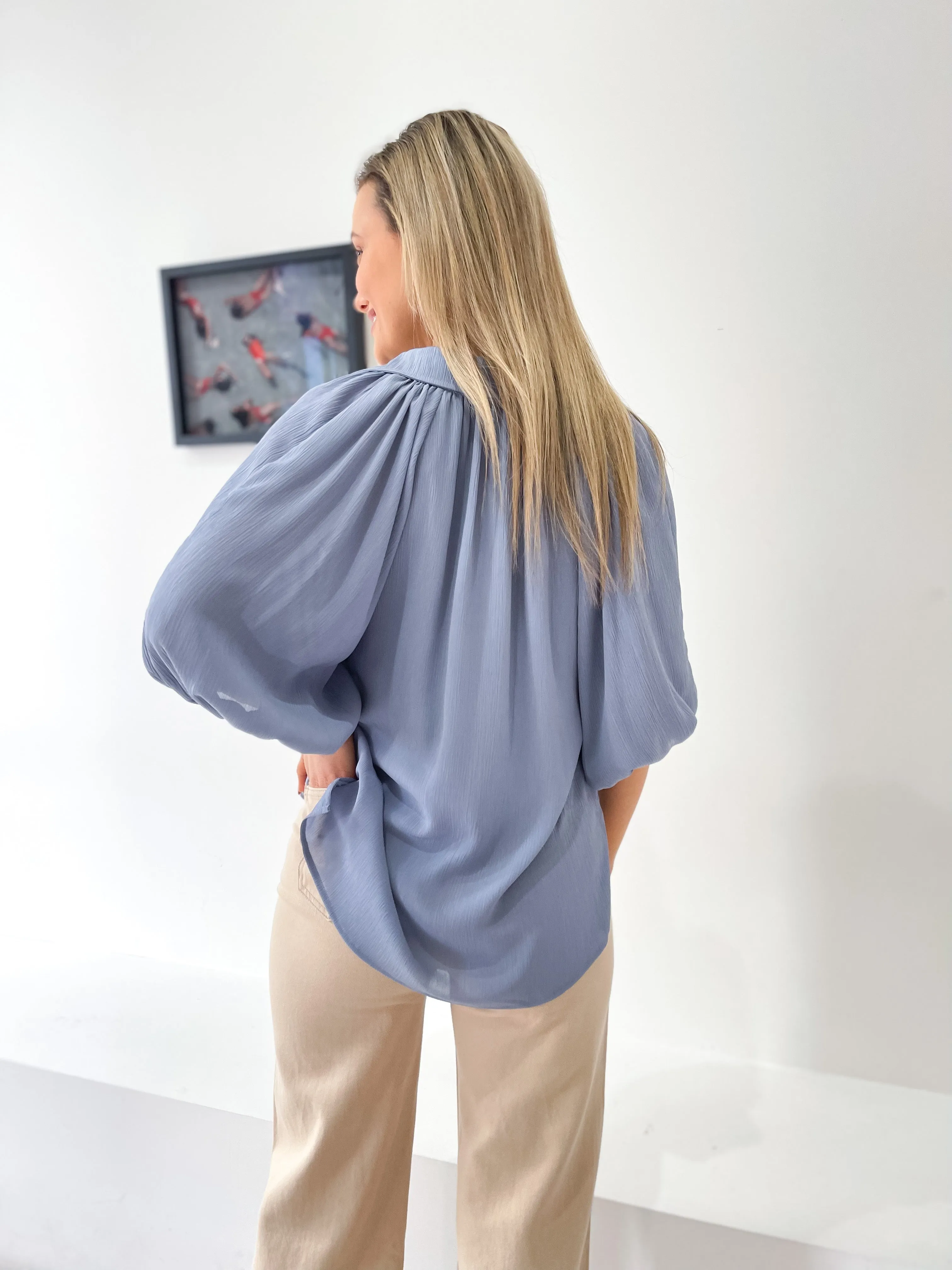 Fria Lizzy Top Blue
