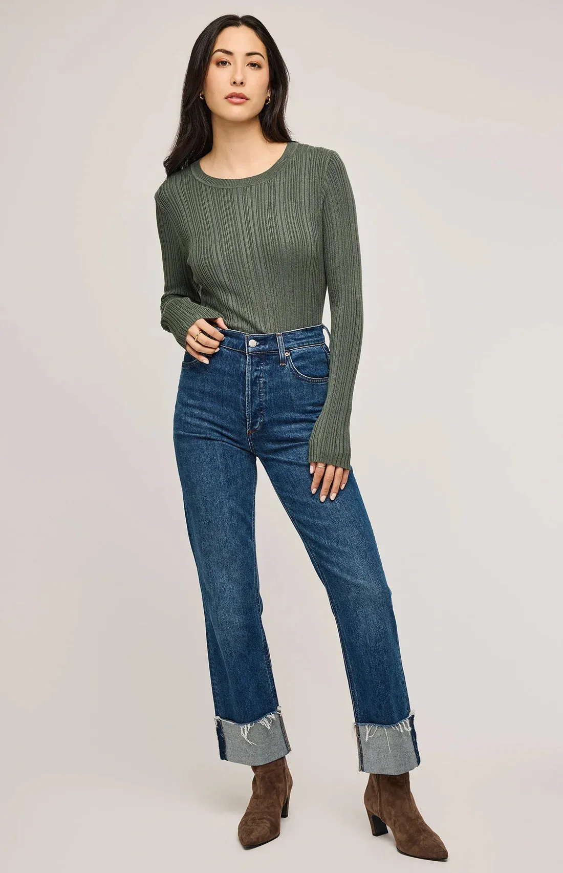 Gentle Fawn Mira Top in Jade