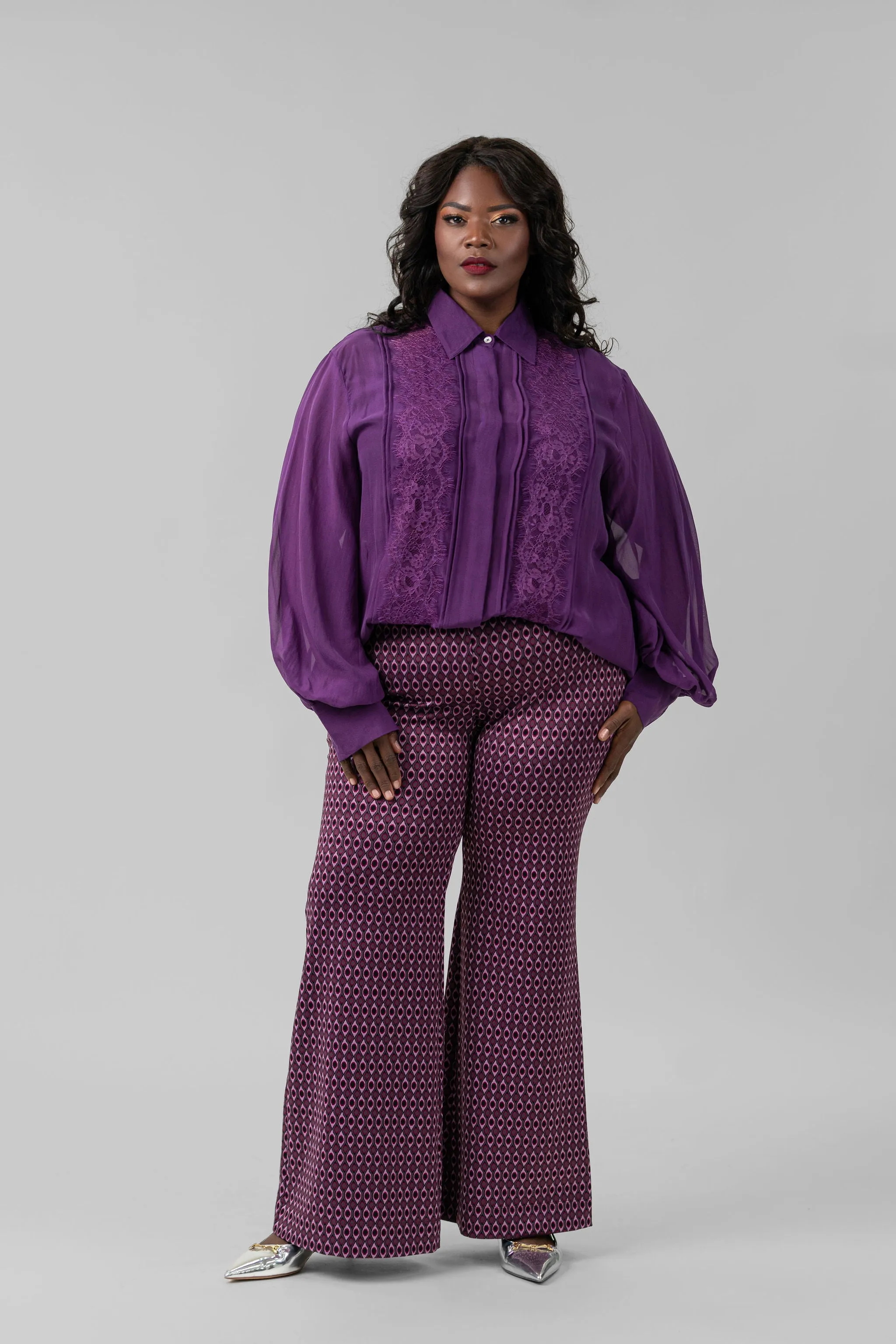 GEO PATTERN TROUSER