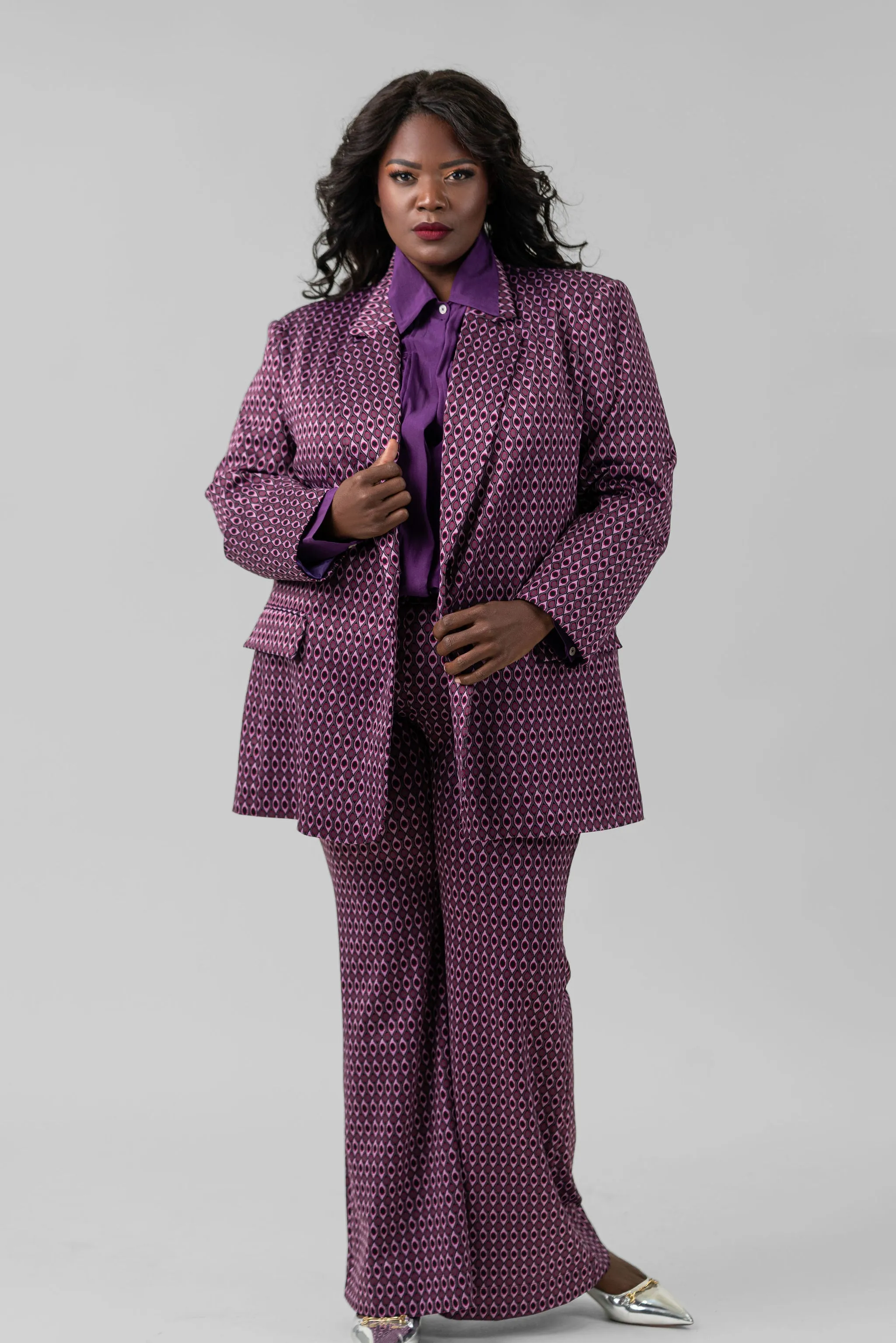 GEO PATTERN TROUSER